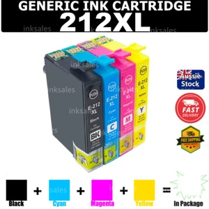 Generic 212XL 212 XL Ink Cartridge For Epson WF-2830 WF-2850 XP-2100 XP-4100 - Picture 1 of 23