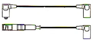 Mercedes 190E. Juego de cables 1,8 (W201) 10 mm ORIGINAL Formula Power RACE PERFORMANCE - Imagen 1 de 1