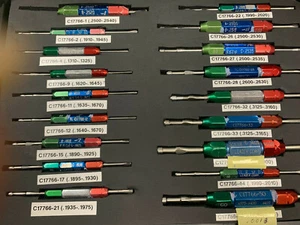 Juego de medidores GO NO-GO de doble paso de 18 piezas - Imagen 1 de 6