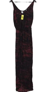 Halston Women's Maxi Dress XXS Multi 100% Rayon Sleeveless Long Round Neck Maxi - Zdjęcie 1 z 5
