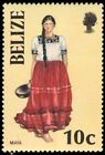 BELIZE 799 (SG888) - Traditional Costumes "Mayan Woman" (pb32869)