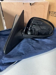 New Mirror Power Smooth Black Driver Side Left LH for 10-13 Mazda 3 Mazda3 - Picture 1 of 4