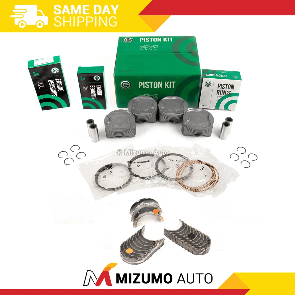 Rolamentos de haste principal de pistões ajuste 08-15 Pontiac Scion Corolla 1.8L L4 DOHC 16v - Imagem 1 de 4