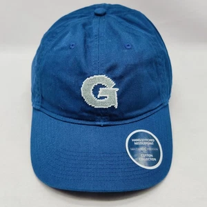 Gorra universitaria Smathers & Branson Needle Point Georgetown azul marino NUEVA - Imagen 1 de 9