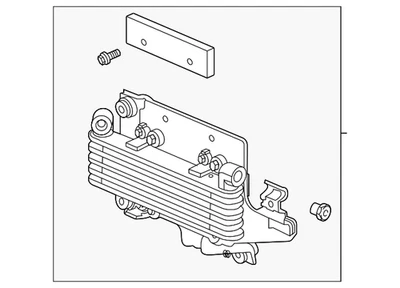 Refrigerador de transmisión genuino Honda 25500-5MK-033 Foto 1 de 2