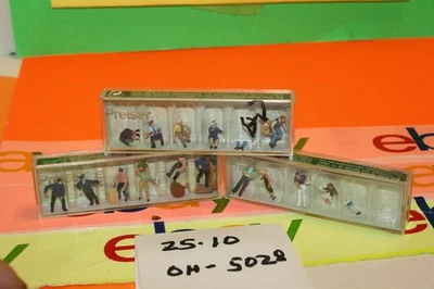 Figuras vintage HO Preiser 10406, 10440, 10016 - Imagem 1 de 4