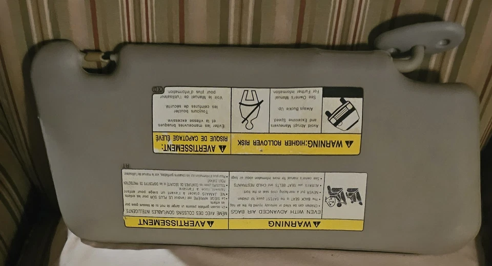 Espejo parasol izquierdo parasol conductor Suzuki Sx4 2007-2013 N7AP2 Foto 1 de 2