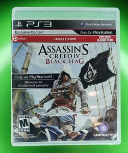Assassin's Creed IV Black Flag Playstation 3 PS3 Video Game, Case & Manual CIB - Picture 1 of 4