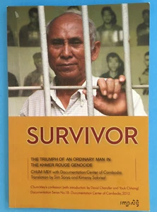 Book, Survivor By Chum Mey Signed Cambodia Khmer Rouge - Imagen 1 de 5