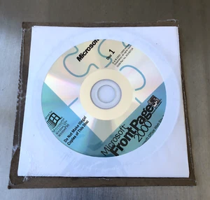 Microsoft FrontPage 2000 2 Discs, for Windows NT,'98 NOT for Win 10 or 11 - Picture 1 of 1