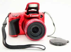 Canon PowerShot SX420 IS 20MP 42x Zoom Wi-Fi Digital Camera – Black, Tested - Picture 1 of 22