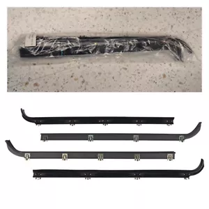 4x Inner&Outer Door Window Sweep Felts Seals Weatherstrip Set for Ford Truck EI - Picture 1 of 24