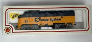 Bachmann HO Scale Diesel Locomotive Chessie System C&O #7071 Lighted - Picture 1 of 9