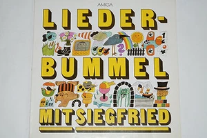 LIEDERBUMMEL MIT SIEGFRIED - (Siegfried Uhlenbrock) LP Amiga (8 45 359) - Imagen 1 de 1