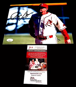 DAVE VAN HORN Arkansas Razorbacks Baseball SIGNED 8x10 Photo JSA COA b - Picture 1 of 1
