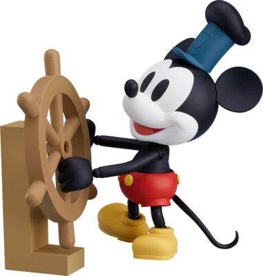 Nendoroid Steamboat Willie Mickey Mouse 1928 Ver. Color Good Smile Company- - Imagem 1 de 4