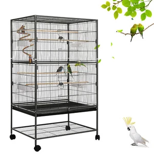 Pajarera jaula para pájaros pajarera jaula para loros jaula para mascotas constructor de pájaros grande - Imagen 1 de 8