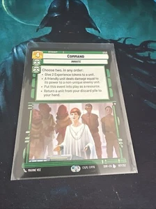 Star Wars Unlimited - Command #107 Spark of Rebellion NM+ - Picture 1 of 1