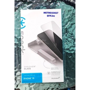 APPLE IPHONE 15 SPECK SHIELDVIEW GLASS BEST PROTECTION FOR $19.99 NEW RETAIL BOX - Picture 1 of 6