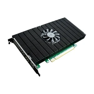 HighPoint 4-Port M.2 SSD7105 PCIe Gen3 Bootable NVMe RAID Controller for Wind... - Picture 1 of 1