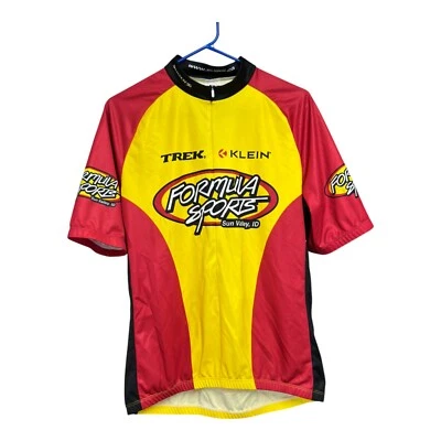 Camiseta de ciclismo TREK Formula Sports PEQUEÑA Sugoi para hombre talla XL roja amarilla Foto 1 de 4