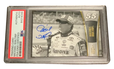 MICHAEL WALTRIP SIGNED AUTOGRAPH SLABBED 2013 PRESS PASS PROOFS CARD PSA DNA - Image 1 of 2