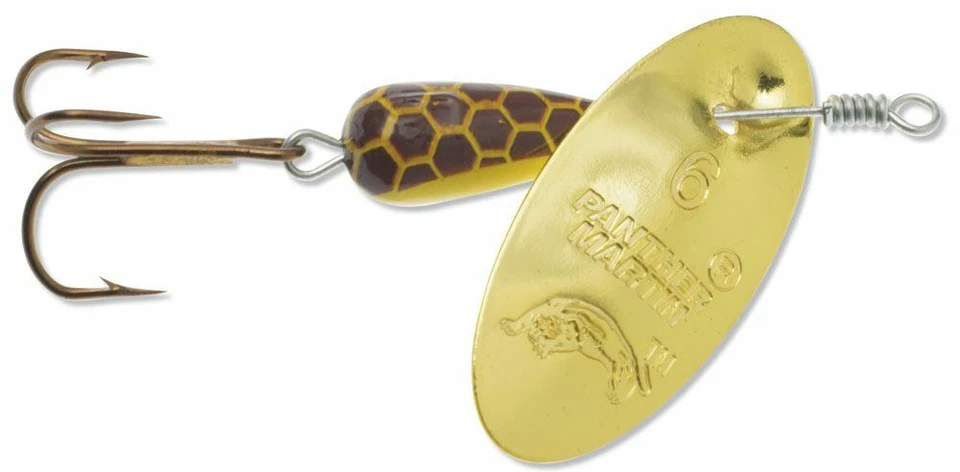 Lagostim Panther Martin Classic Spotted #6 / dourado  - Imagem 1 de 1