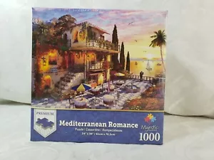 Puzzle mediterrane Romantik 1000 Teile Premium Qualität majestätische Rätsel - Bild 1 von 4