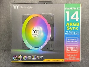 Thermaltake SWAFAN EX14 ARGB Premium Edition case fan 140 mm CL-F168-PL14SW-A - Picture 1 of 1
