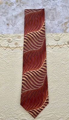 Corbatas de seda de diseñador para hombre - Jhane Barnes Foto 1 de 3