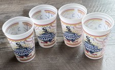2005 Chicago White Sox World Series Champions Collector Plastic Cups Lot of 4