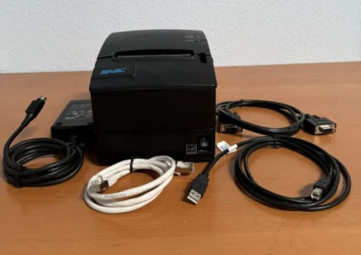 SNBC BTP-R180II Thermal Receipt Printers, w AC power, USB/Serial/Ethernet Cable - Image 1 of 4