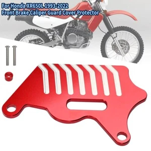 CNC Rear Brake Caliper Guard Cover For Honda XR 650L XR650L 1993-2023 Anodized - Picture 1 of 11
