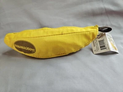 Bananagrams Classic Anagram Word Tile Game 144 Tiles Banana Pouch & Instructions - Image 1 of 4