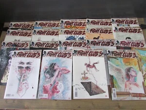 Lot of 19 Fight Club 2 & 3 Dark Horse Comics w/ Variant Covers Palahniuk - Picture 1 of 8