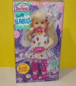 Pretty Bubbles Puppe Really Blows Bubbles Meritus Little Darlings 1992 Neu! - Bild 1 von 4