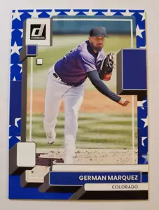 2022 Donruss Independence Day German Marquez Card # 190 Colorado Rockies Insert - Bild 1 von 1