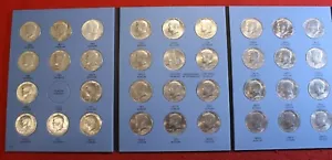 1964-1985 Kennedy medio dólar g-unc nuevo álbum carpeta Whitman todas las fechas mm KH5 - Imagen 1 de 6