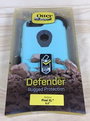 Funda Serie OtterBox Defender Google Pixel XL 5.5" Clip Funda Azul Aqua Nueva Foto 1 de 4