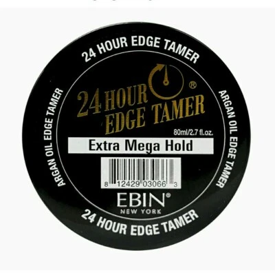 Domador de bordes EBIN NEW YORK 24 horas, Extra Mega Hold Cruelty Free 2,7 fl oz 80 ml  Foto 1 de 4