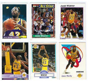 JAMES DIGN - (lote de 6 tarjetas) - Los Angeles Lakers - Cortesía de la Cortesía - Imagen 1 de 2
