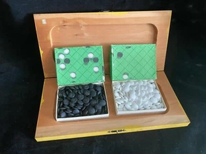 Vintage 1960's Japanese Go Game Haruko Kambayashi Japanese Go Goban Game - Picture 1 of 5