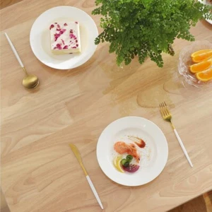 Protector de mesa transparente Yanen para mesas de comedor 60×80 - Imagen 1 de 4