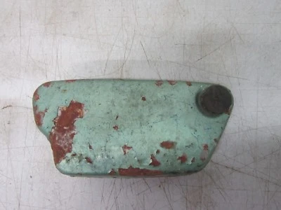 Honda CL77 Left Metal Side Cover with Securing Knob - Image 1 of 4