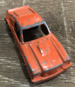Mustang de coche vintage de metal naranja (TootsieToy) - Imagen 1 de 4