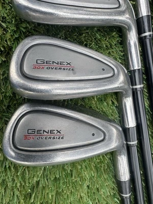 Nickent Genex Golf Iron Set 3DX Oversize 5-PW RH Graph R Flex 75G - Image 1 of 4