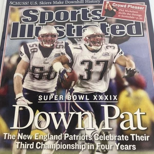 Sports Illustrated 14 febbraio 2005 New England Patriots Super Bowl XXXIX - - Foto 1 di 7
