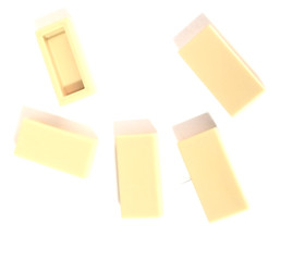 Lot of 5 LEGO Tan 1x2 Tile 3069 / 30070 Brick Parts Pieces