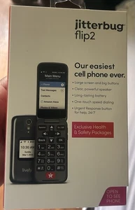 NUOVO Open Box Jitterbug Flip2 Easy Cellulare per Anziani - Vivace - Sbloccato - Foto 1 di 4