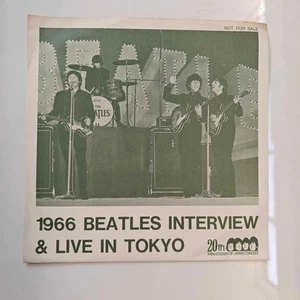 The Beatles – 1966 Beatles Interview & Live In Tokyo Japan, promo flexidisk - Picture 1 of 8